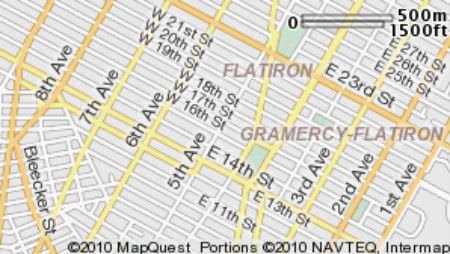 Flatiron District Map Image