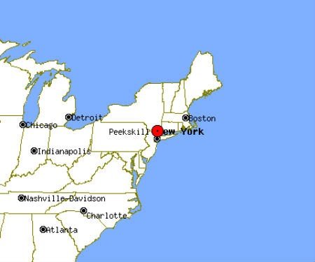 Peekskill Map Image