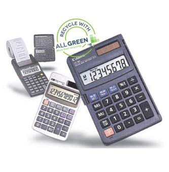 calculator recycling image