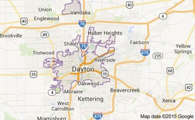 Dayton oh Map Image