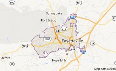 fayetteville-nc-map