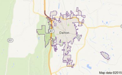 Dalton Ga Map Image