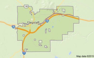 Flagstaff Az Map Image