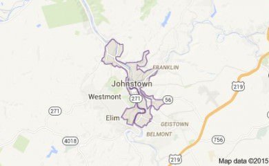 Johnstown Pa Map Image