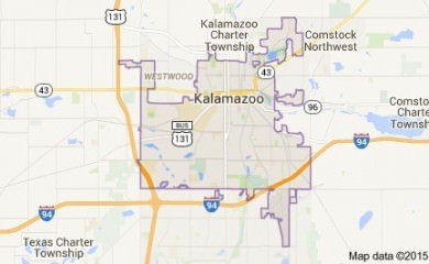 Kalamazoo Mi Map Image