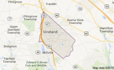 vineland-nj-map