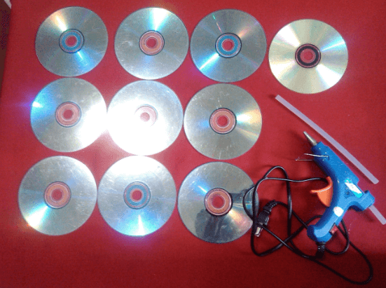 Recyclable CD Parts