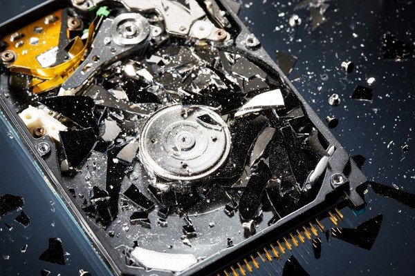 How Does Hard Drive Crushing Work Image - AGR