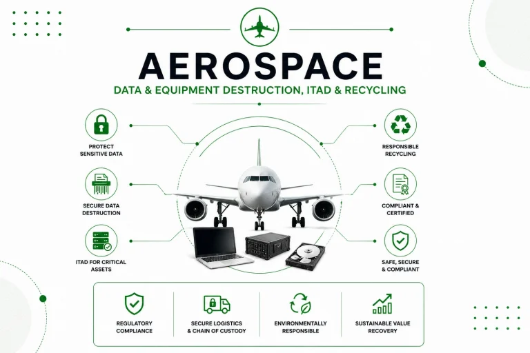 Aerospace Data and Equipment Destruction, ITAD and Recycling