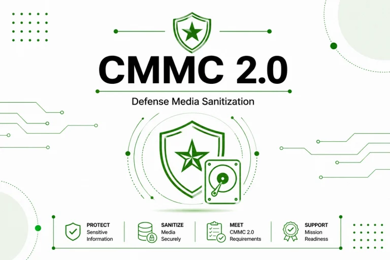 CMMC Media Sanitization: Control MP.L2-3.8.3 for CUI and FCI Media